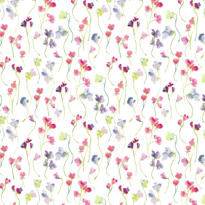 Bluebellgray sweet pea fabric product detail