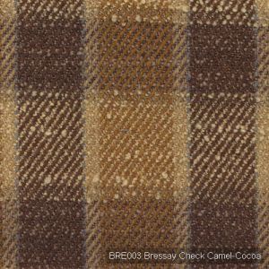 Bre003 bressay check camel cocoa product detail