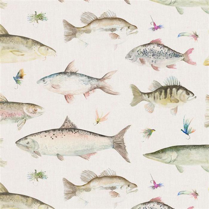 Wa120022 river fish small linen product detail