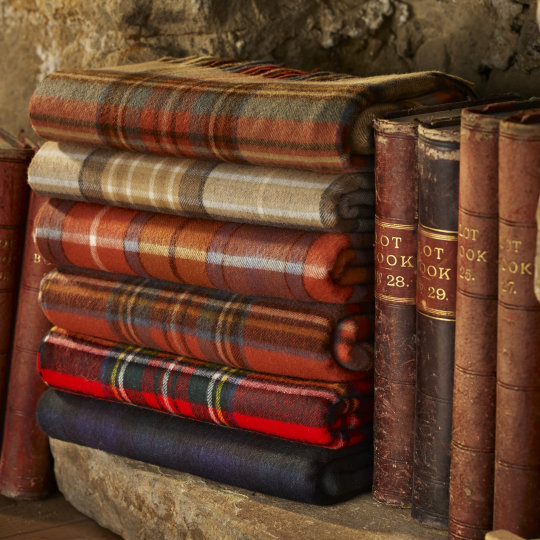 Tartan books large square