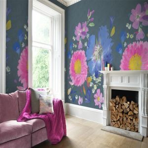 Bluebellgray kippen smoke wallpaper full room 1 product detail