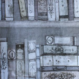 Library velvet charcoal product detail