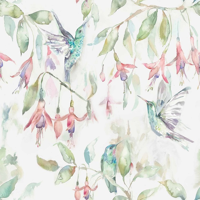 Voyage fuschia flight wallart cream product detail