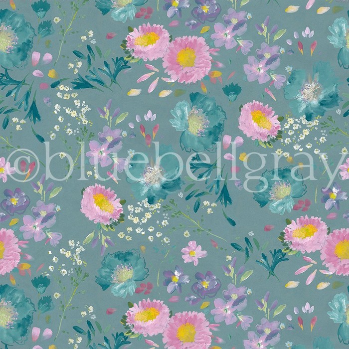 Bluebellgray kippen seafoam product detail