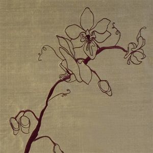 Design forum fabric orchid gold aubergine 440x440 product detail