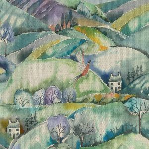 Voyage fabric ambleside teal product detail