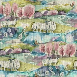 Voyage fabric buttermere sweetpea product detail