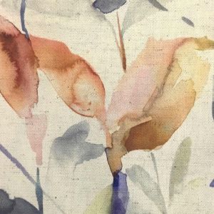 Voyage fabric naura clementine natural product detail