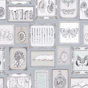Voyage wallpaper expedition charcoal product detail
