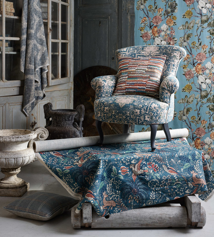 Mulberry home fabric modern country ii 2 product detail
