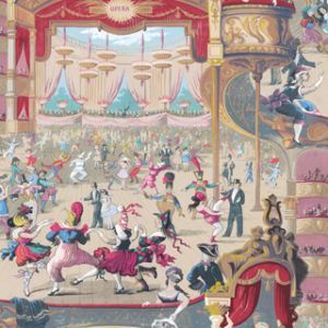 Cole And Son Cabaret Childrens Wallpaper 103 7026 Top Designer