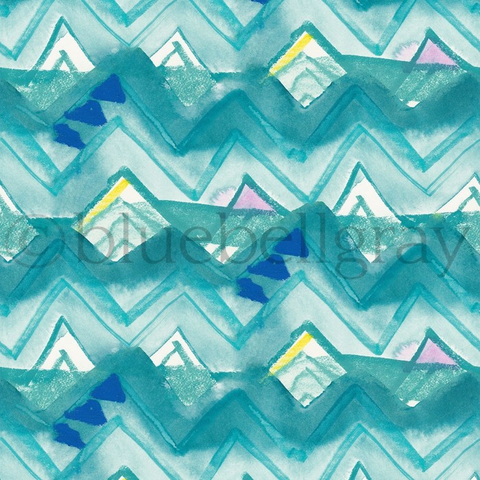 Mounia teal product detail