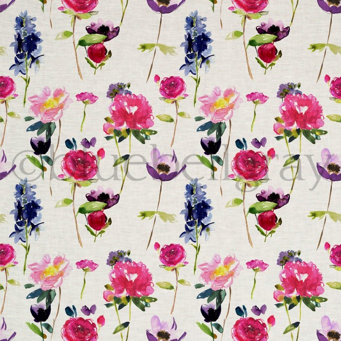 Red rose linen product detail