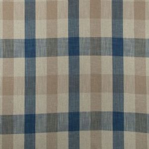 Ian mankin fabric oban check blue product detail