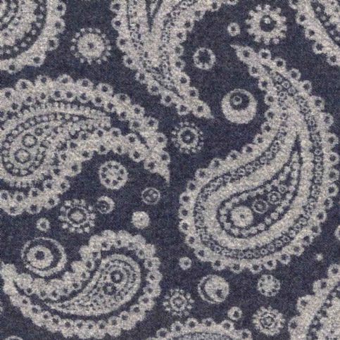 Ian mankin fabric beverley dark navy product detail