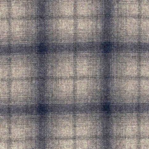 Ian mankin fabric carlton dark navy product detail