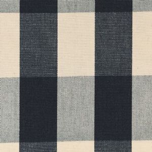 Ian mankin fabric avon check black product detail
