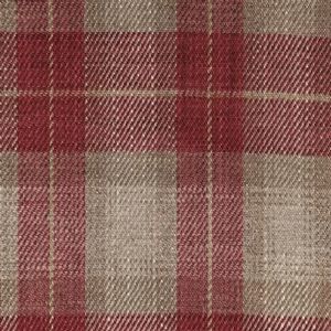 Ian mankin fabric kintyre check peony product detail