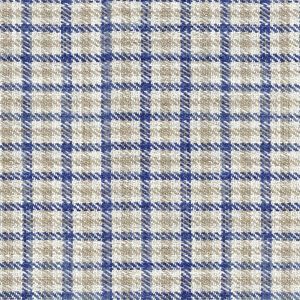 Ian mankin fabric nairn check blue product detail