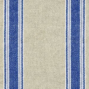 Ian mankin fabric moffat stripe cobalt product detail