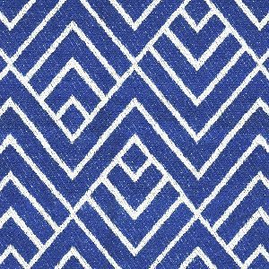 Ian mankin fabric wave cobalt product detail
