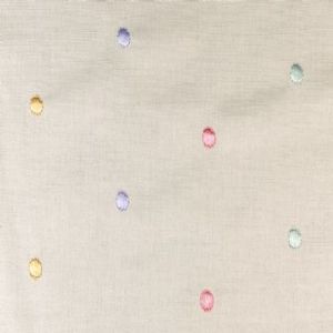 Ian mankin fabric embroidered rainbow spot product detail