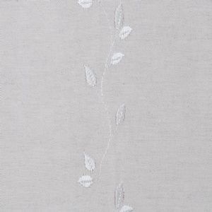 Ian mankin fabric embroidered union leaf cream product detail