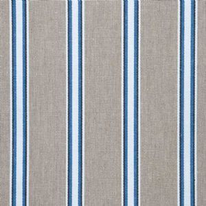 Ian mankin fabric deckchair wicket stripe indigo product detail