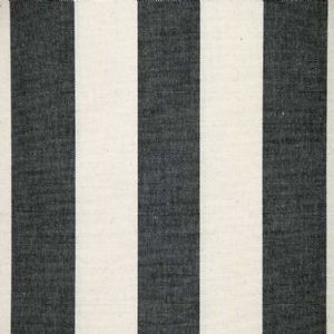 Ian mankin fabric devon stripe black product detail