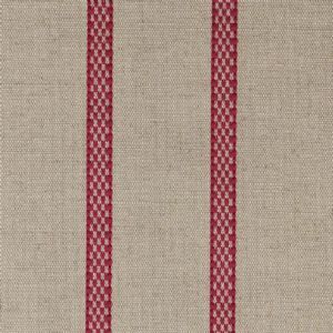 Ian mankin fabric hopsack stripe peony product detail