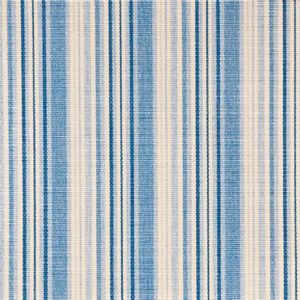 Ian mankin fabric hove stripe blue product detail