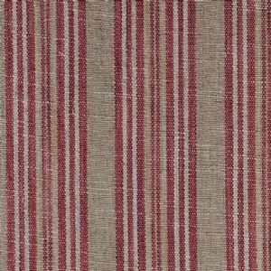 Ian mankin fabric jura stripe peony product detail
