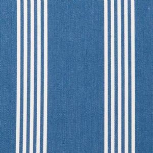 Ian mankin fabric oxford stripe navy product detail