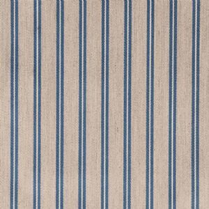 Ian mankin fabric vintage stripe 3 airforce product detail