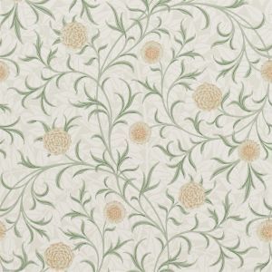 Morris Co Scroll Wallpaper 210365 Top Designer