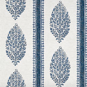 Thibaut | Chappana | Wallpaper | T10239 | Blue and White | Top Designer Thibaut | Chappana | Wallpaper | T10239 | Blue and White | Top Designer