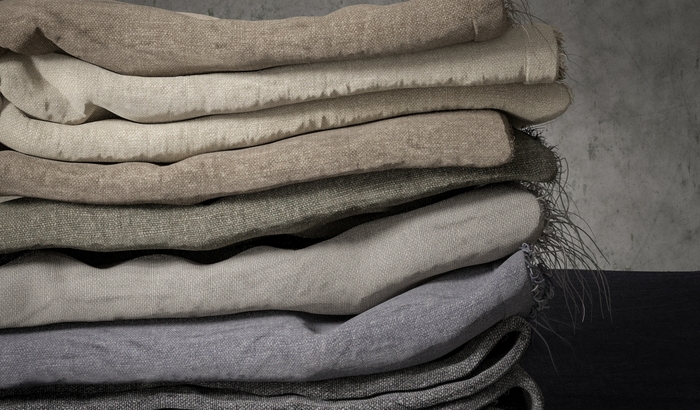 Heavy Linen Fabric by the Yard