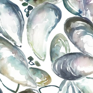 Mussel shells slate product detail