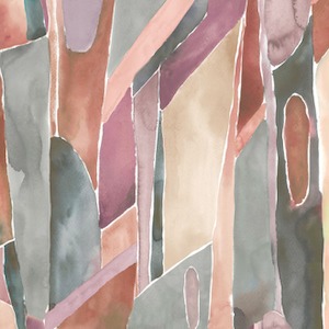Voyage wallpaper delaunay amber product detail