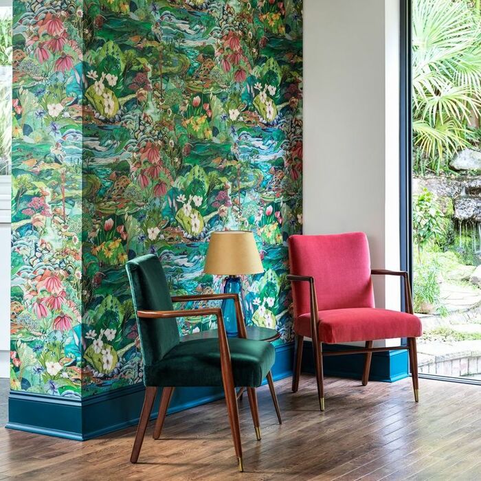 Osborne and Little | Trebah | Wallpaper | W7685 | Top Designer Osborne and Little | Trebah | Wallpaper | W7685 | Top Designer