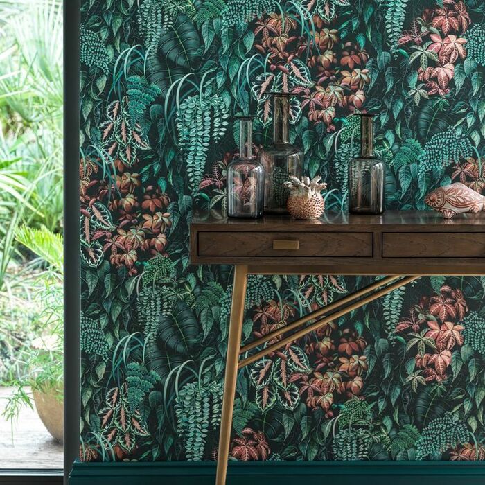 Osborne and Little | Green Wall | Wallpaper | W7687 | Top Designer Osborne and Little | Green Wall | Wallpaper | W7687 | Top Designer