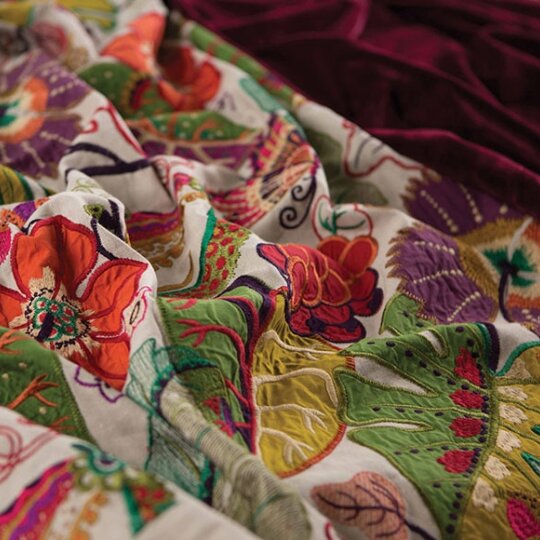 Langdale embroideries large square