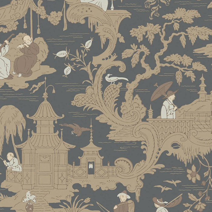 Cole and Son | Chinese Toile | Wallpaper | 100 | 8040 | Top Designer
