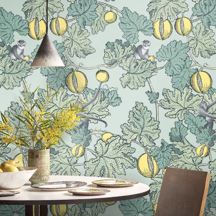 whimsical worlds merge as fornasetti reveals fourth wallpaper collection  for cole  son
