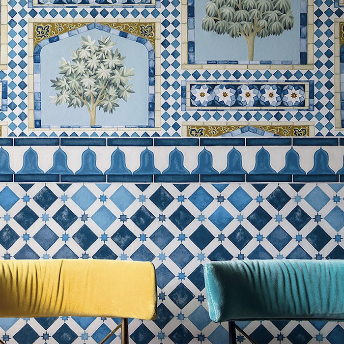 Cole and Son Zellige Border Wallpaper 113 12037 Top Designer