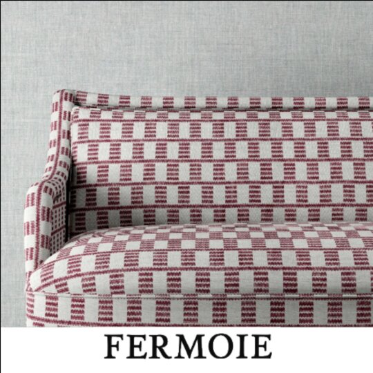 Fermoie fabric large square