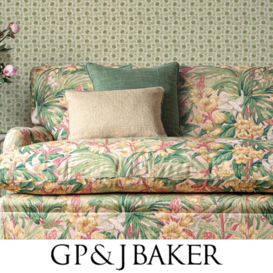 Gp   j baker fabric large square