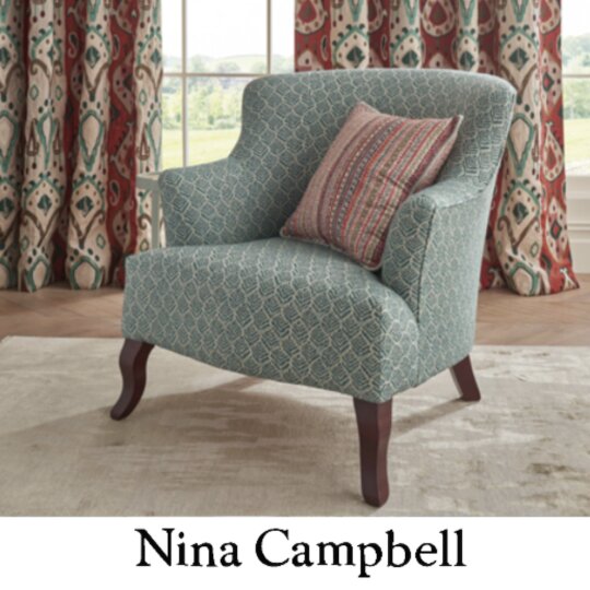 Nina capbell fabric large square
