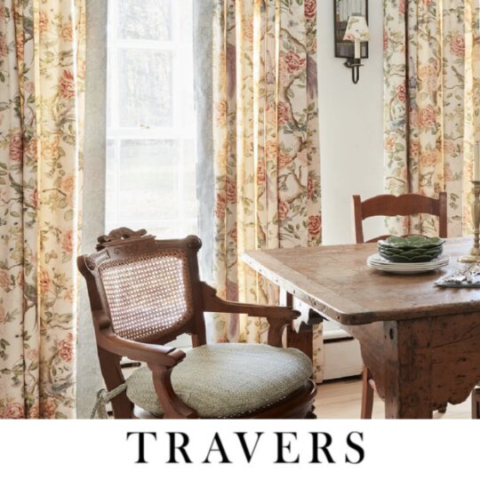 Travers fabric large square