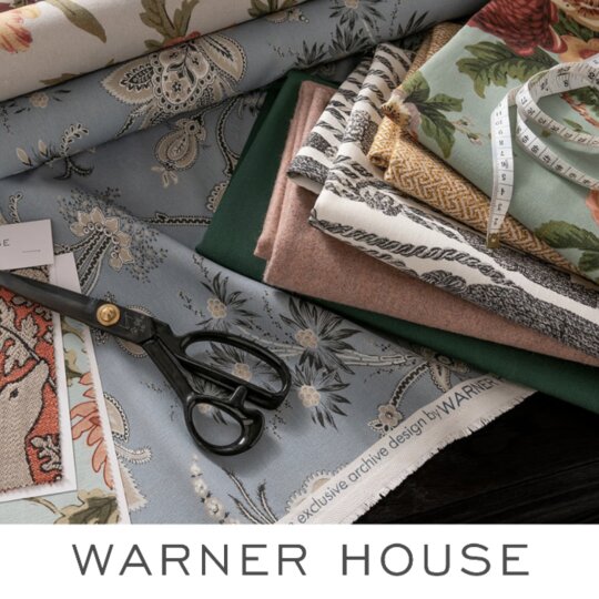Warner house fabric large square